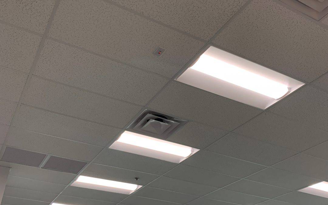 New Ceiling & LED Light Fixtures at Veri-Tax