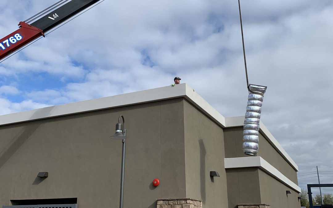 Grease Duct Installation at Vito’s Pizza (Gilbert)