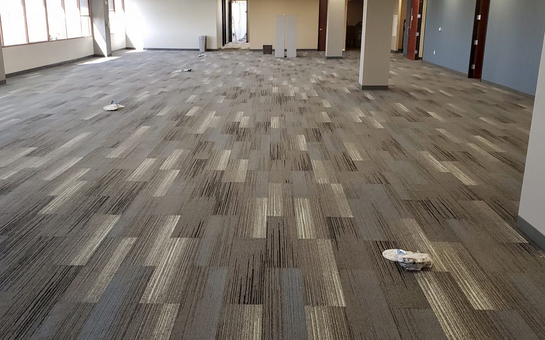 Phase 2 Carpet & Base Completed at EMC Insurance (Peoria)