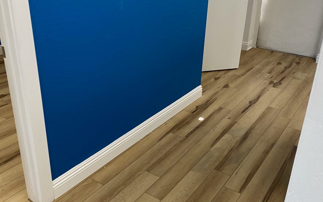 Baseboards at Nascent Clinic
