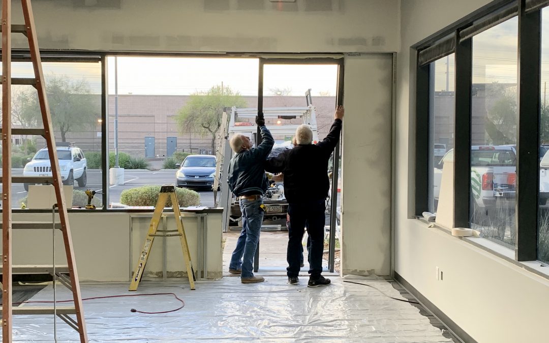 New Door at Fusion Power (Chandler)