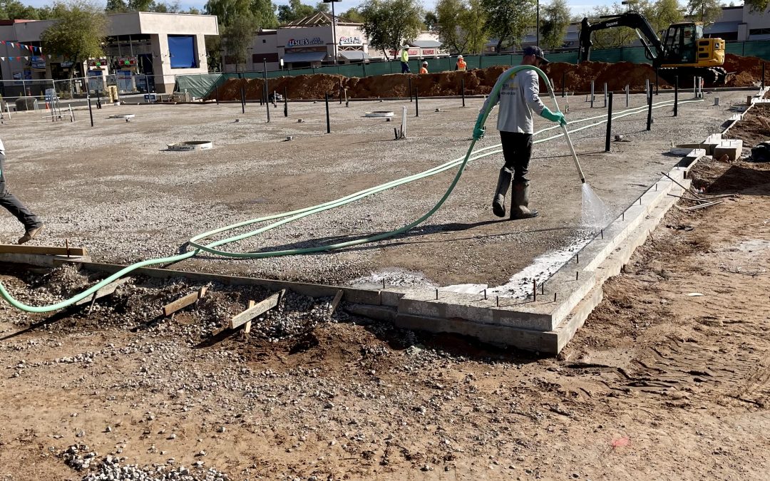 Major Pre-Foundation Pour Progress at Apple Valley Dental & Braces