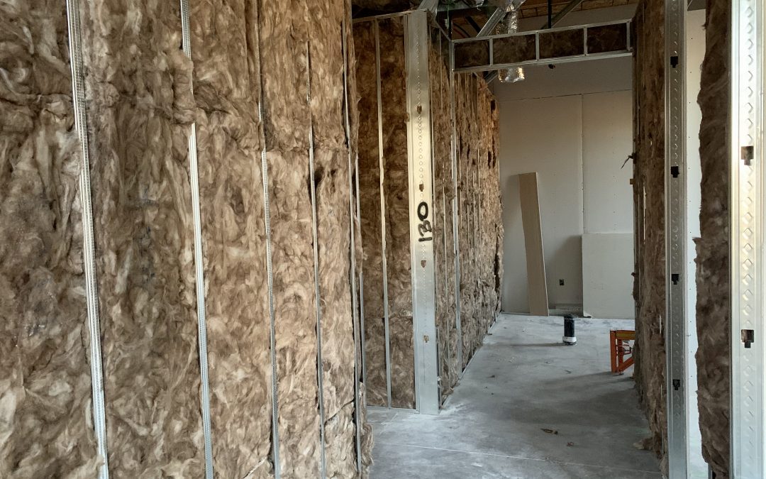 Interior Walls Insulated At City2Shore Real Estate (Gilbert)