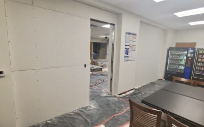 Drywall at Optical Office Remodel (Phoenix)