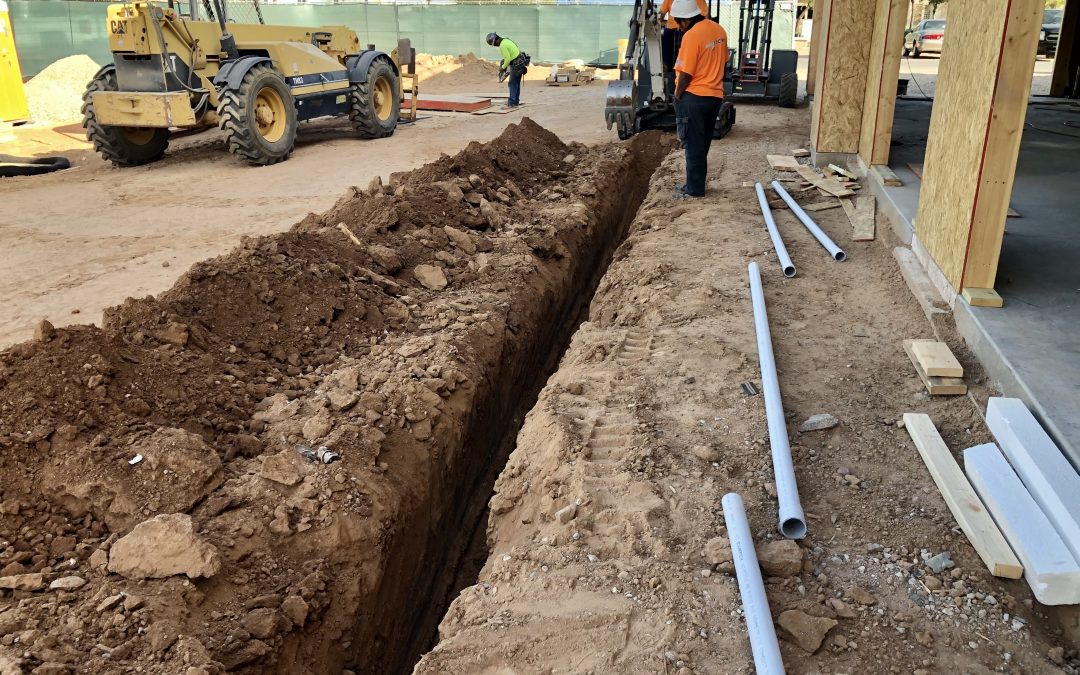 Fire Sprinklers, Underground Conduits, & More at Apple Valley Dental & Braces (Mesa)
