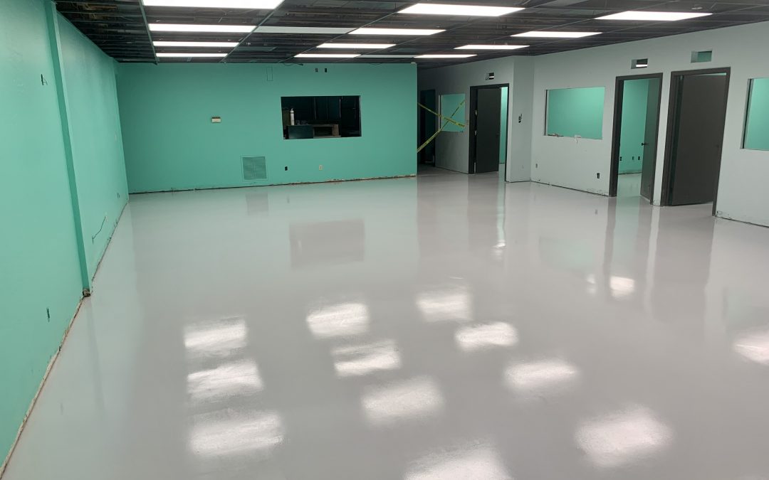 New Epoxy Floor at High Grade Labs (Phoenix)