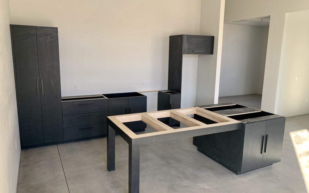 Cabinets Installed at City2Shore Real Estate (Gilbert)