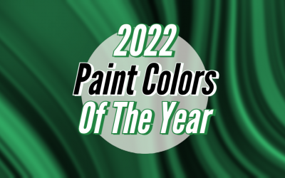 2022 Paint Colors of the Year