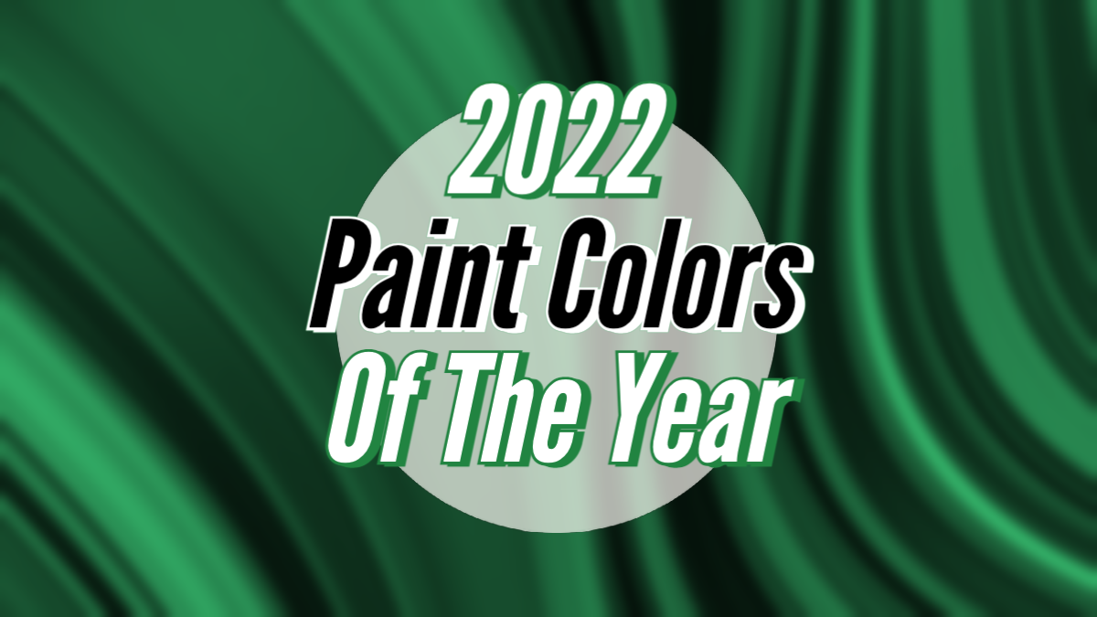 2021 Paint Colors of The Year