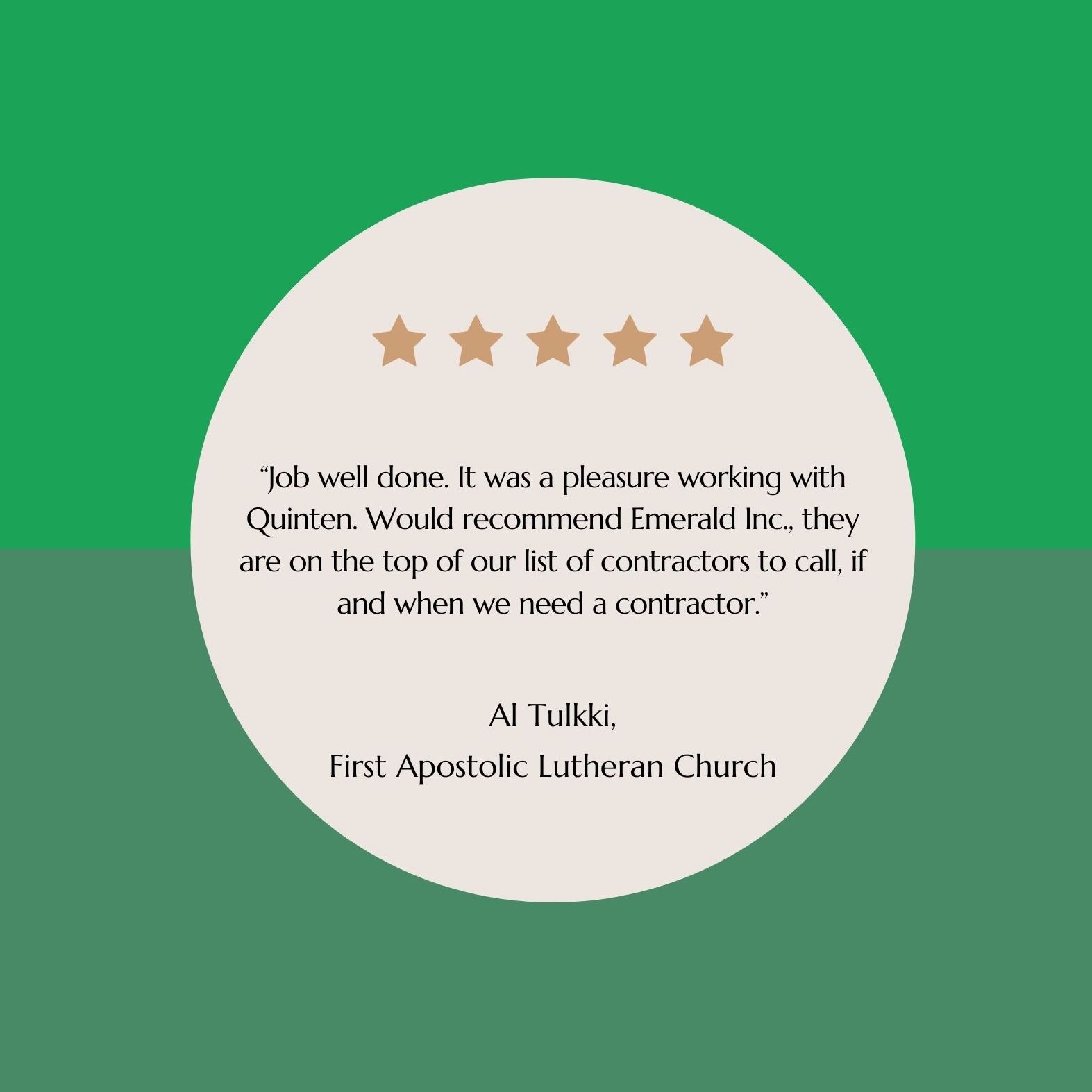 Al Tulkki Lutheran Church Review