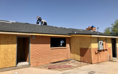 Roofing and Drywall at Shoreline Financial (Gilbert)