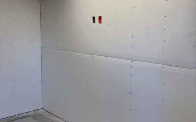 Second Side of Drywall at Precision Martial Arts (Mesa)