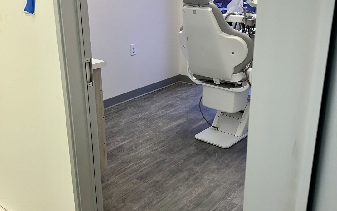 Ceiling & Floors Nearly Complete at Pacific Dental (Tucson)