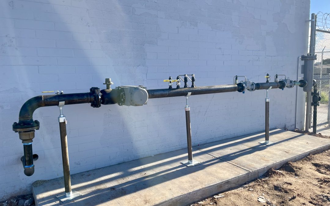 Gas Line Completed at Usery Funeral & Crematorium (Mesa)