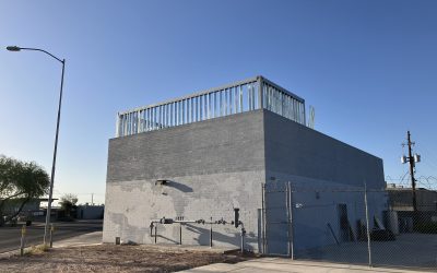 Updated Construction Progress Photos for Usery Funeral & Crematorium (Mesa)