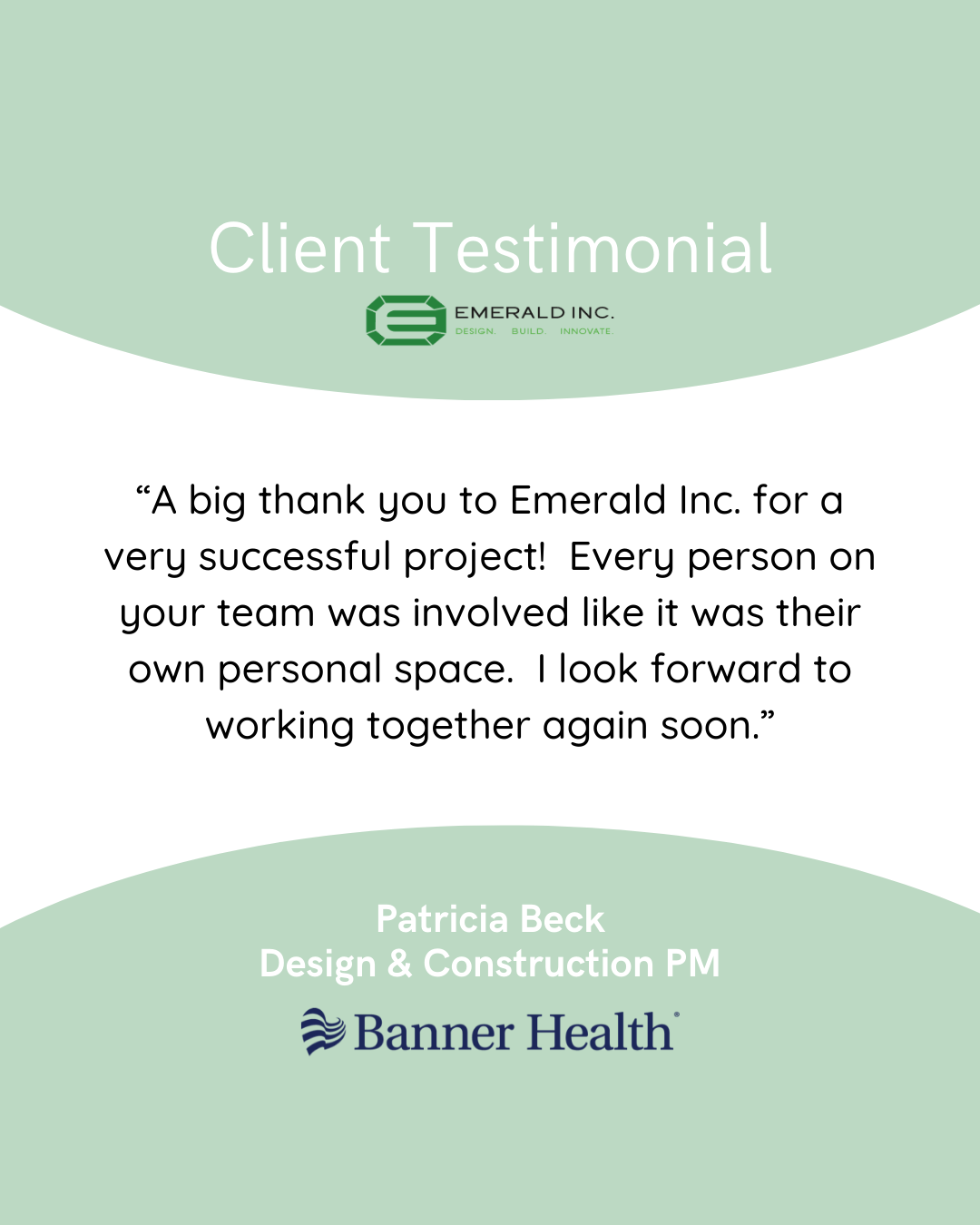 Banner Infusion Testimonial