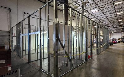 Framing at Factory Motor Parts (Phoenix)