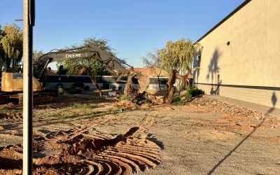 Demolition at UTV Stereo Expansion (Mesa)