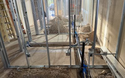 Framing and Rough-Ins at Superstition Mountain Dental Expansion (Gold Canyon)