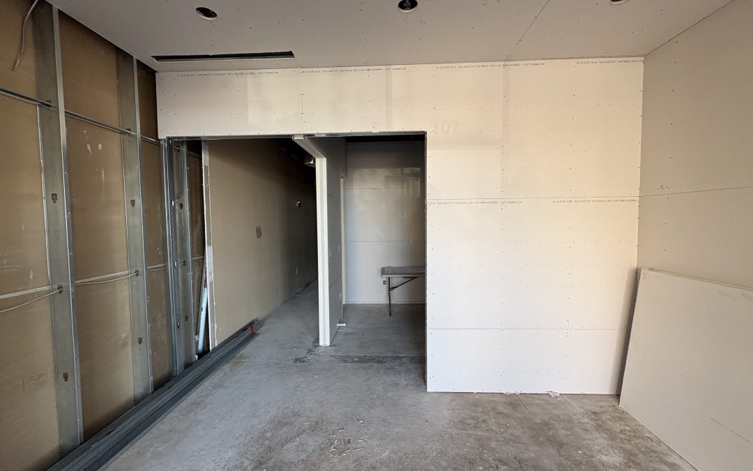 Drywall Installed at Superstition Mountain Dental Remodel (Gold Canyon)