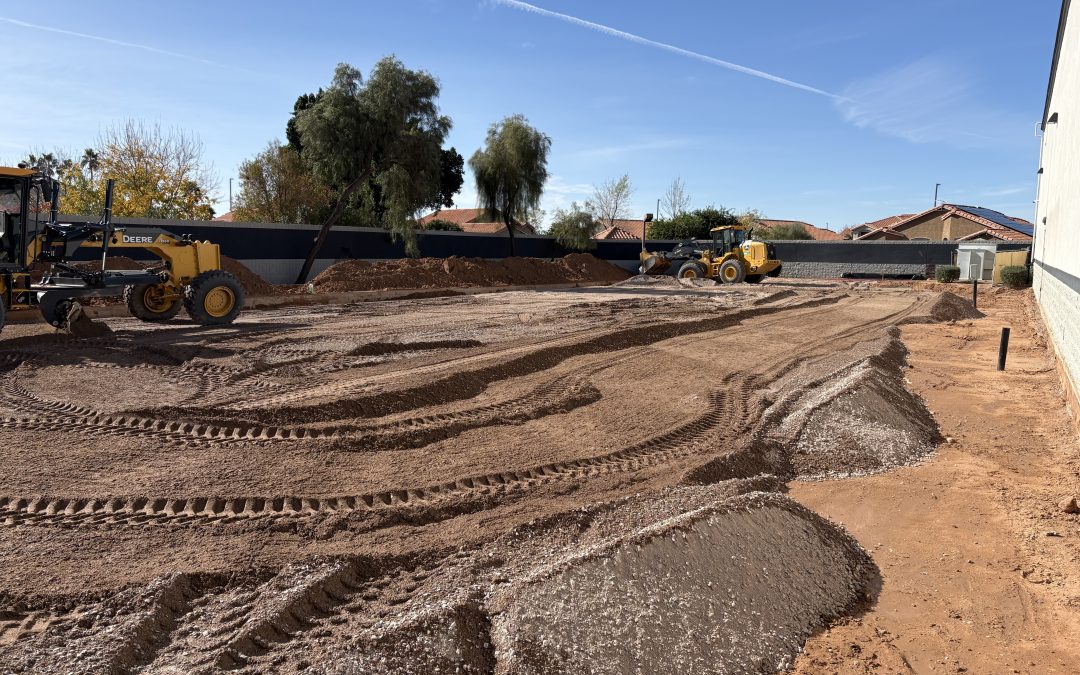 Engineered Fill Installation at UTV Stereo Expansion (Mesa)