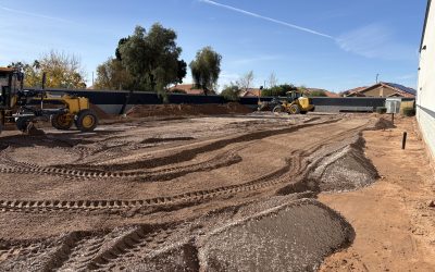 Engineered Fill Installation at UTV Stereo Expansion (Mesa)
