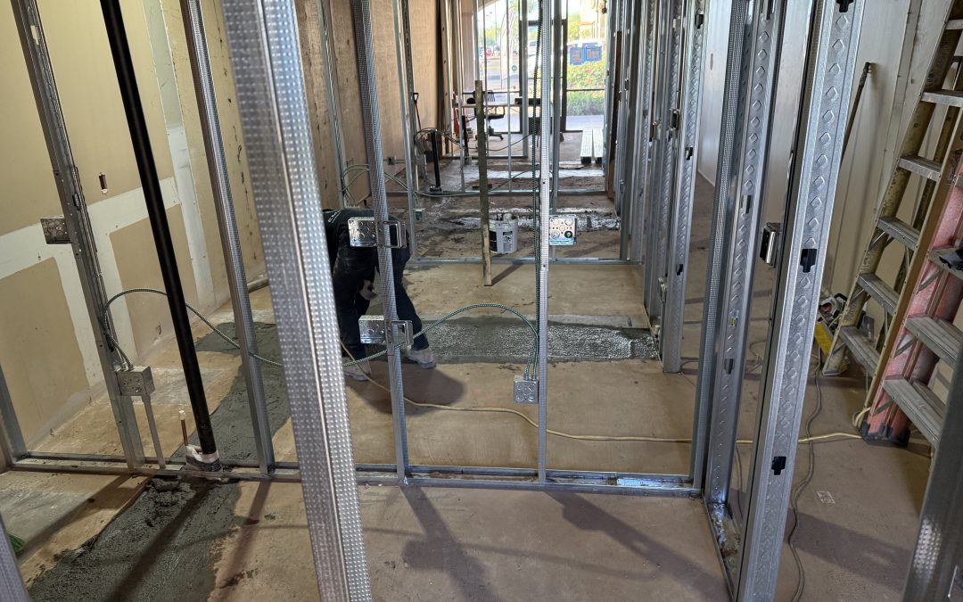 Trench Pourback at Superstition Mountain Dental (Gold Canyon)