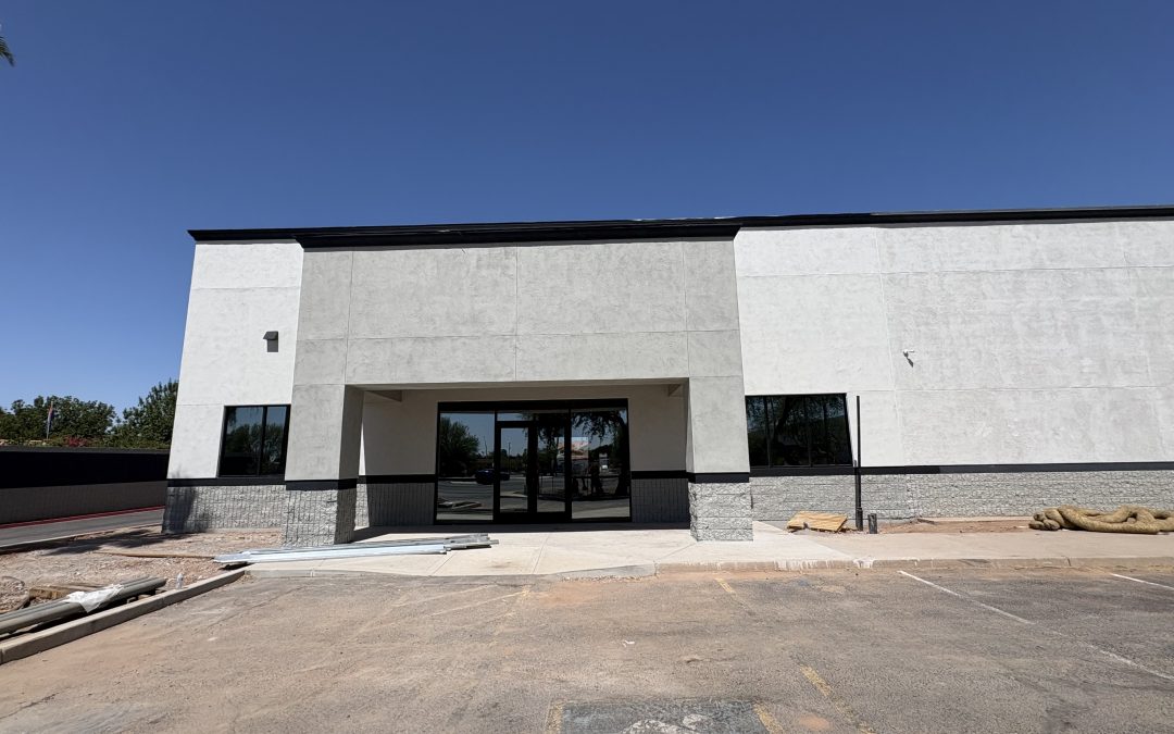 Exterior Paint Complete at UTV Stereo Expansion (Mesa)
