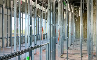 Framing at American Vision Partners Clinic Tenant Improvement (Goodyear)