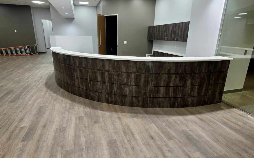 Millwork Installation at American Vision Partners Clinic | Goodyear, AZ