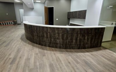 Millwork Installation at American Vision Partners Clinic | Goodyear, AZ